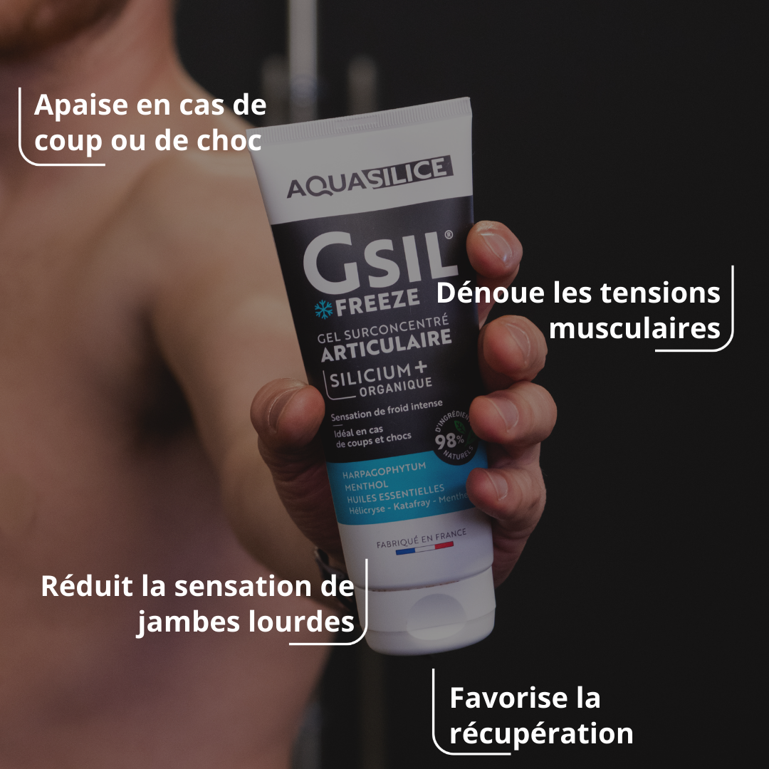 Bienfaits du Gel froid articulations et muscles