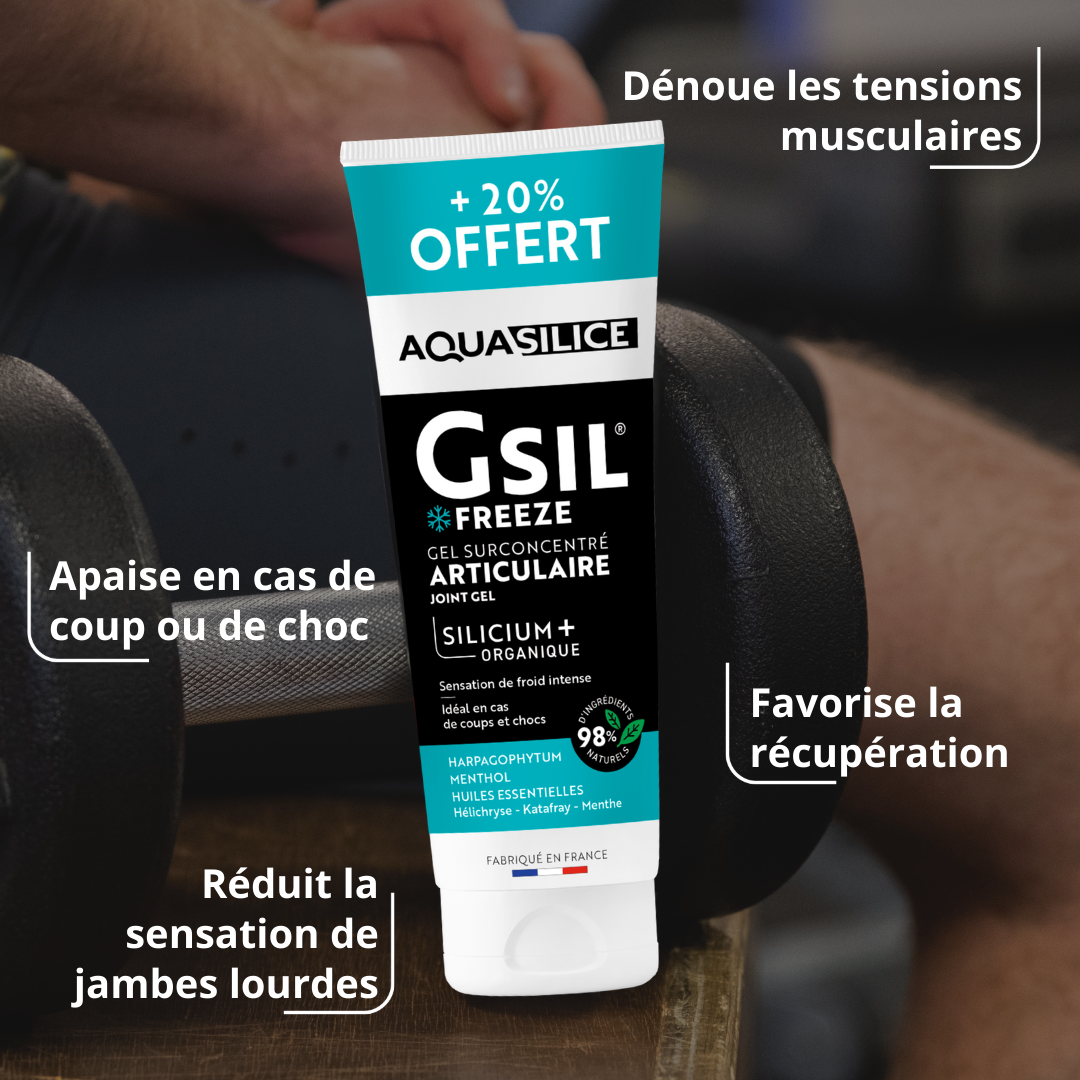 Bienfaits du Gel froid articulations & muscles (250ml)