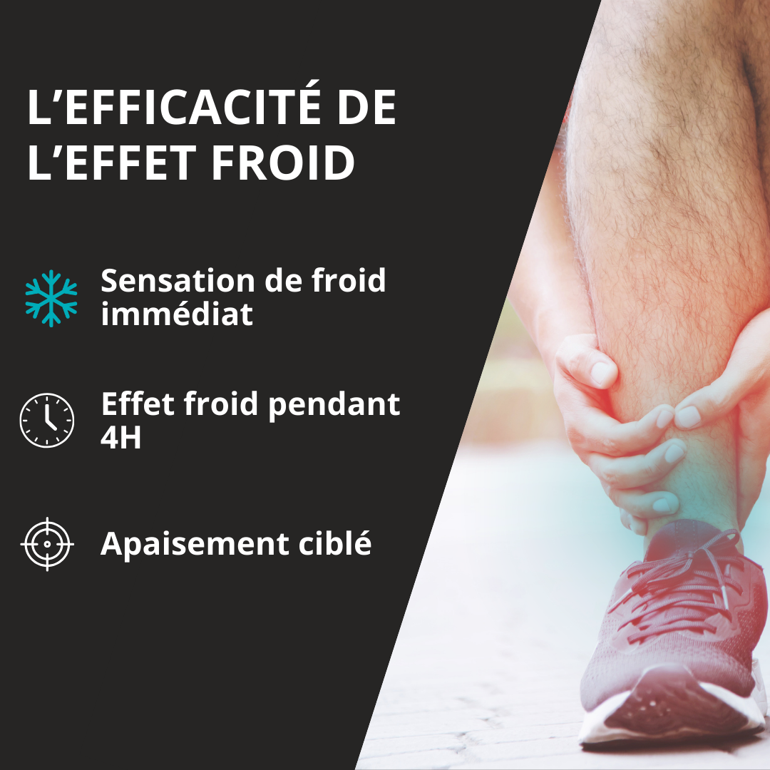 Effet froid du Gel froid articulations & muscles (250ml)