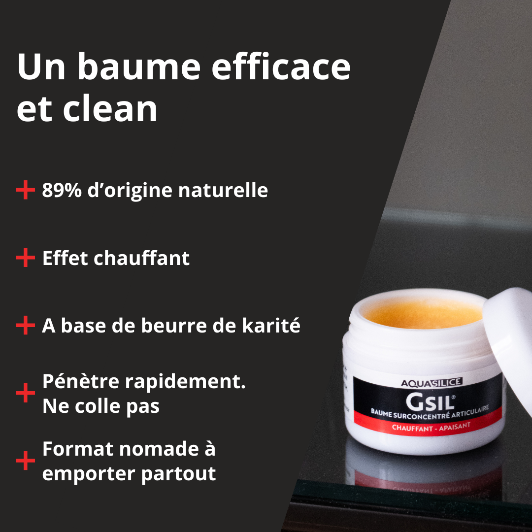 Engagements du Baume de massage GSIL