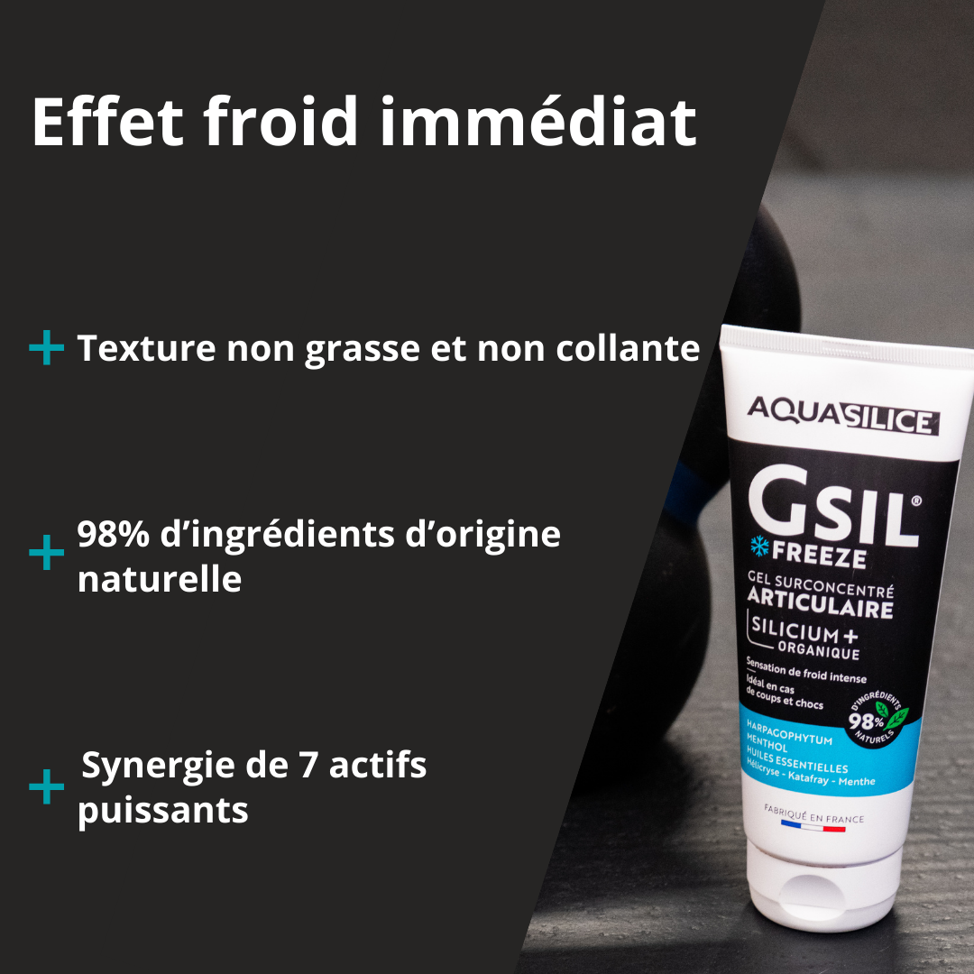 Engagements du Gel froid articulations et muscles