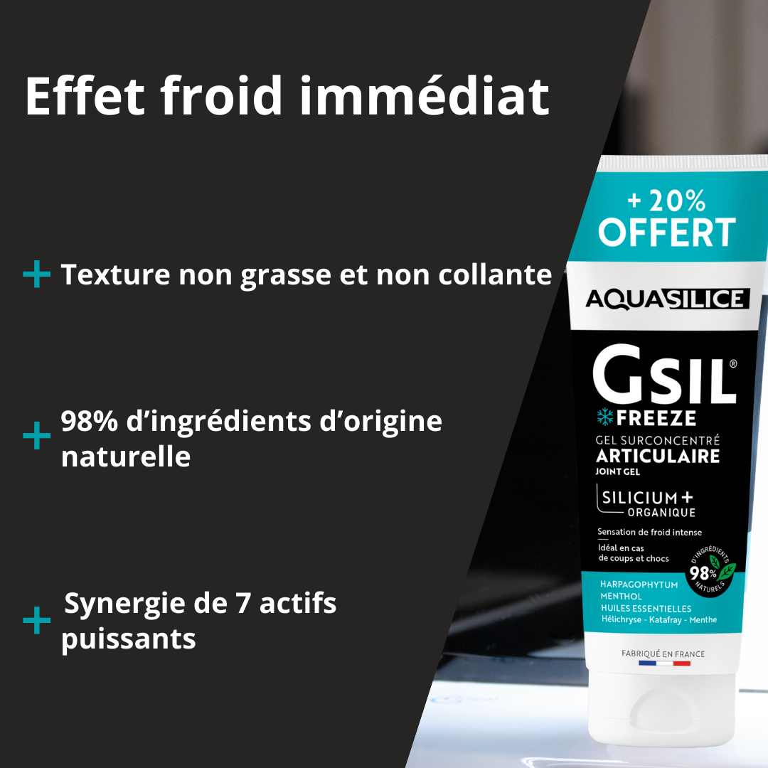 Engagements du Gel froid articulations & muscles (250ml)