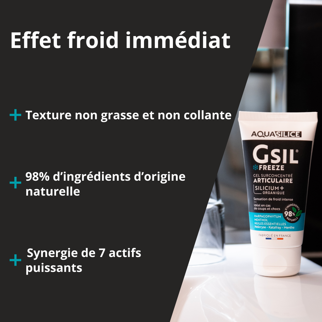 Engagements du Gel froid articulations & muscles (50ml)