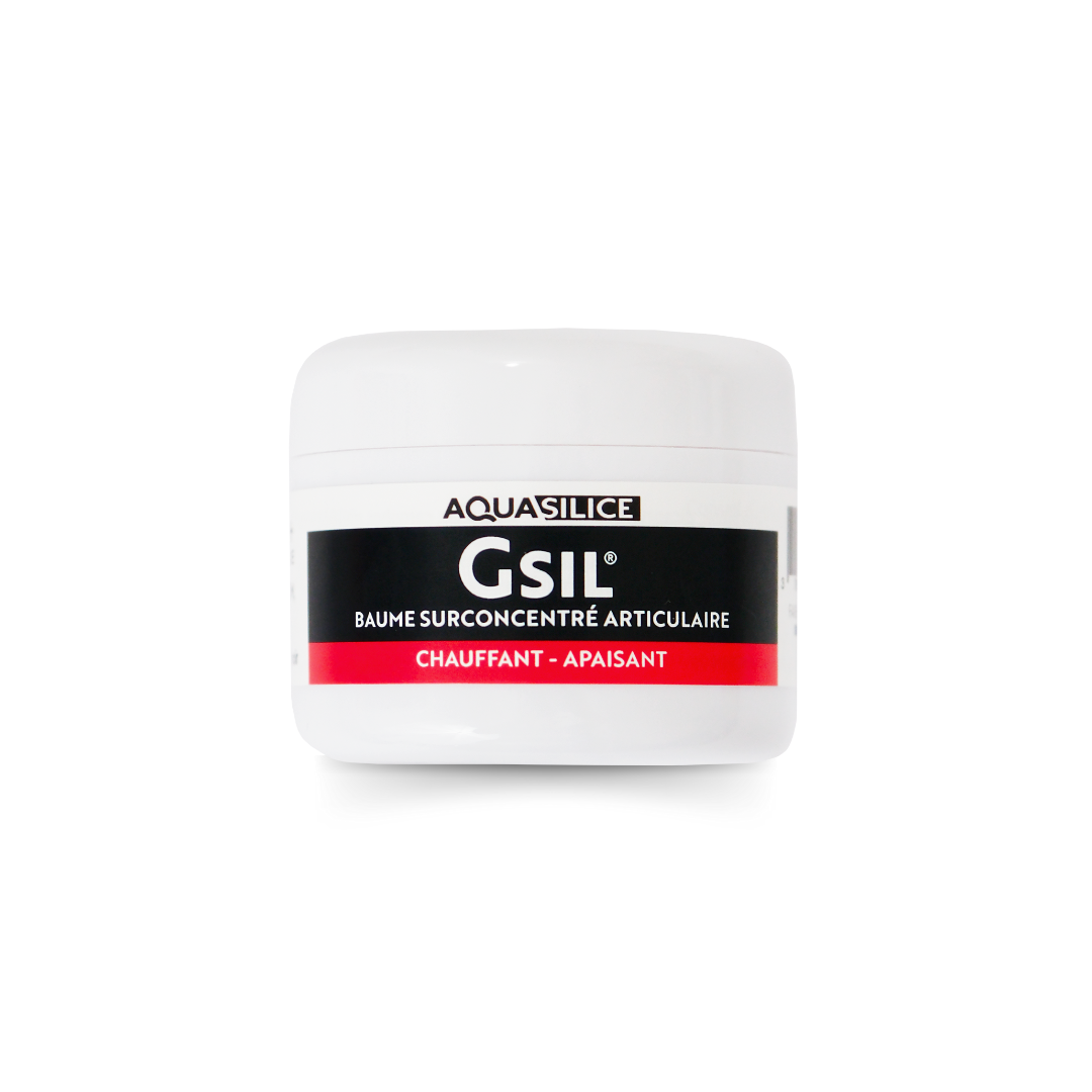 Baume de massage GSIL effet chauffant et apaisant