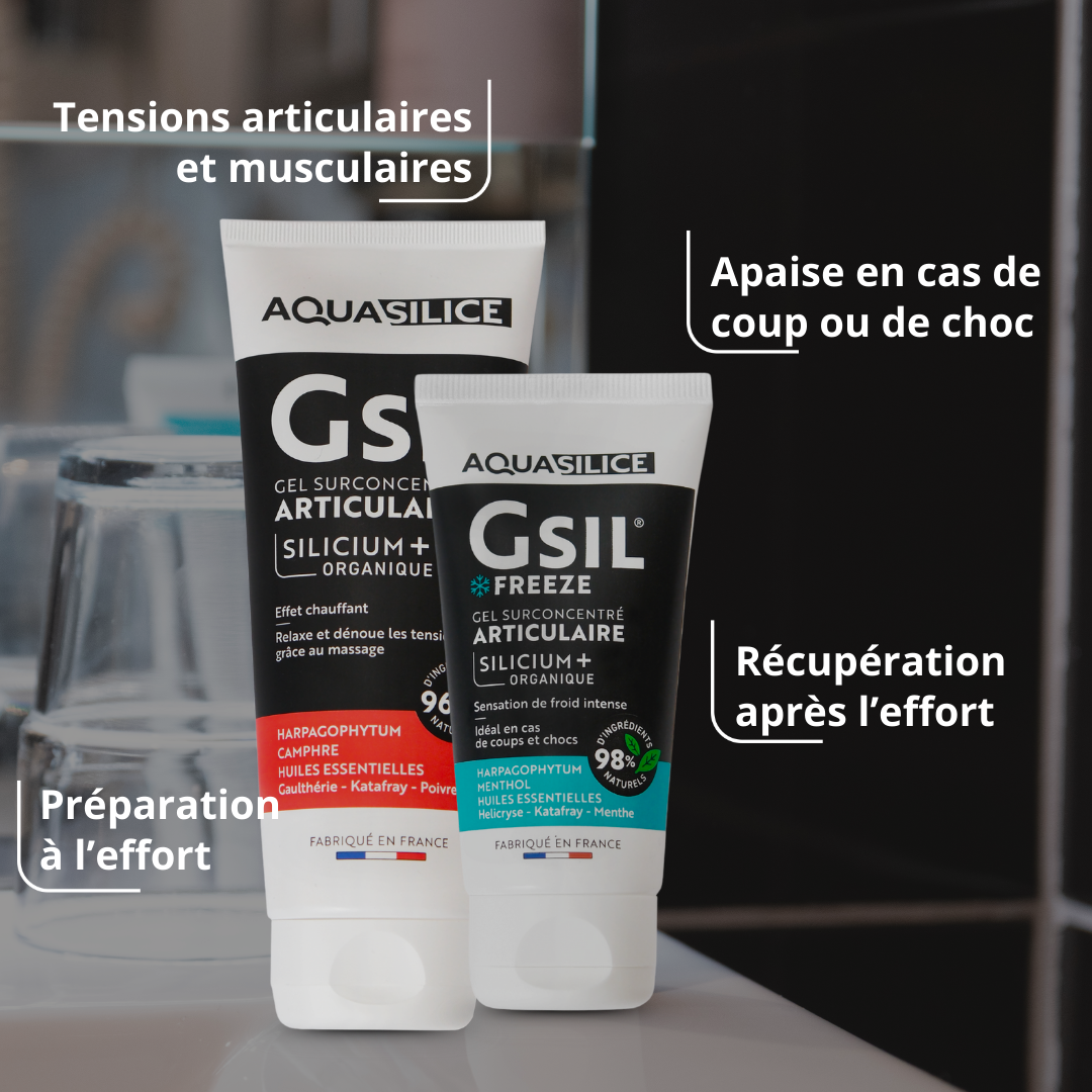 Bienfaits du Duo indispensable articulations et muscles GSIL