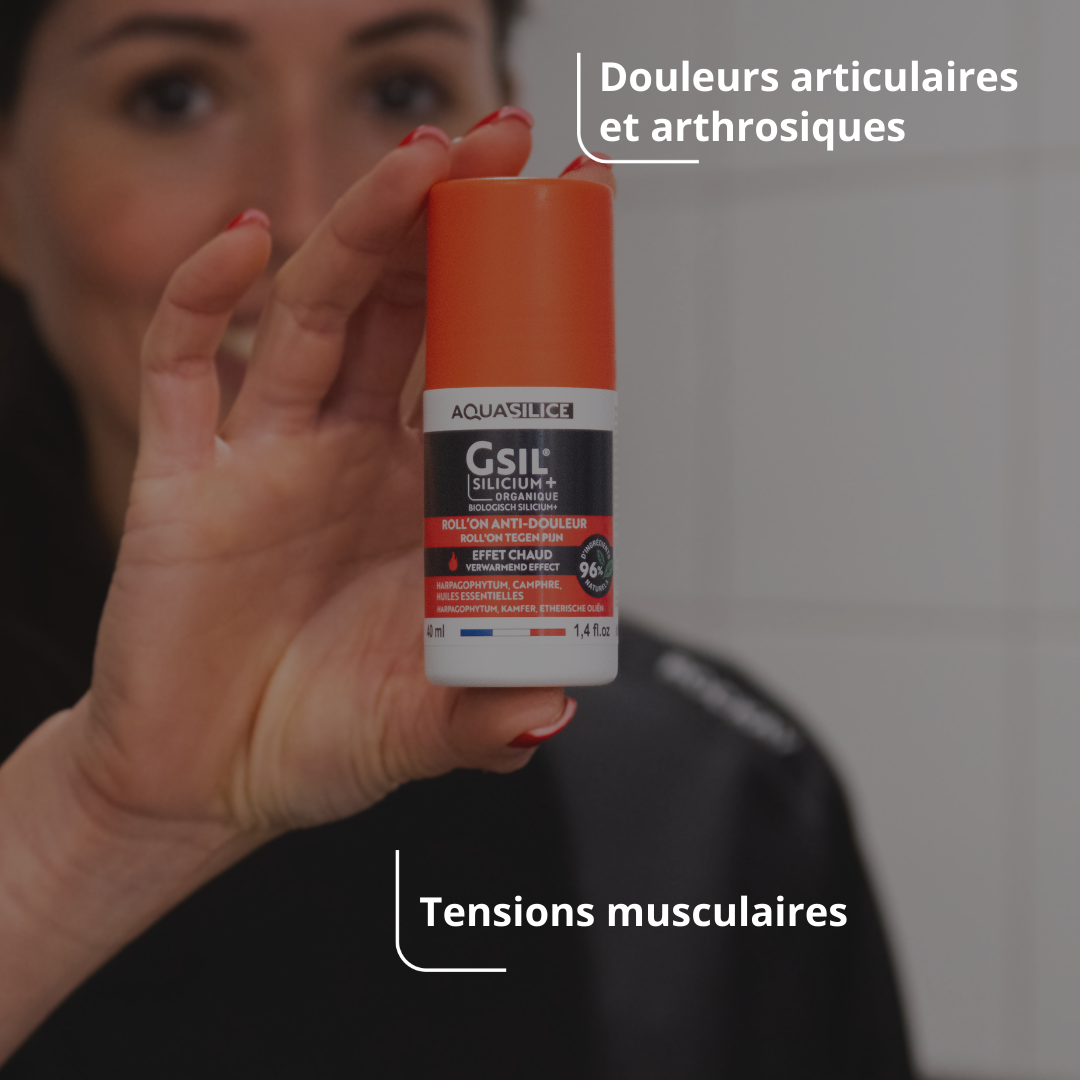 Bienfaits du Roll'on chauffant articulations & muscles GSIL