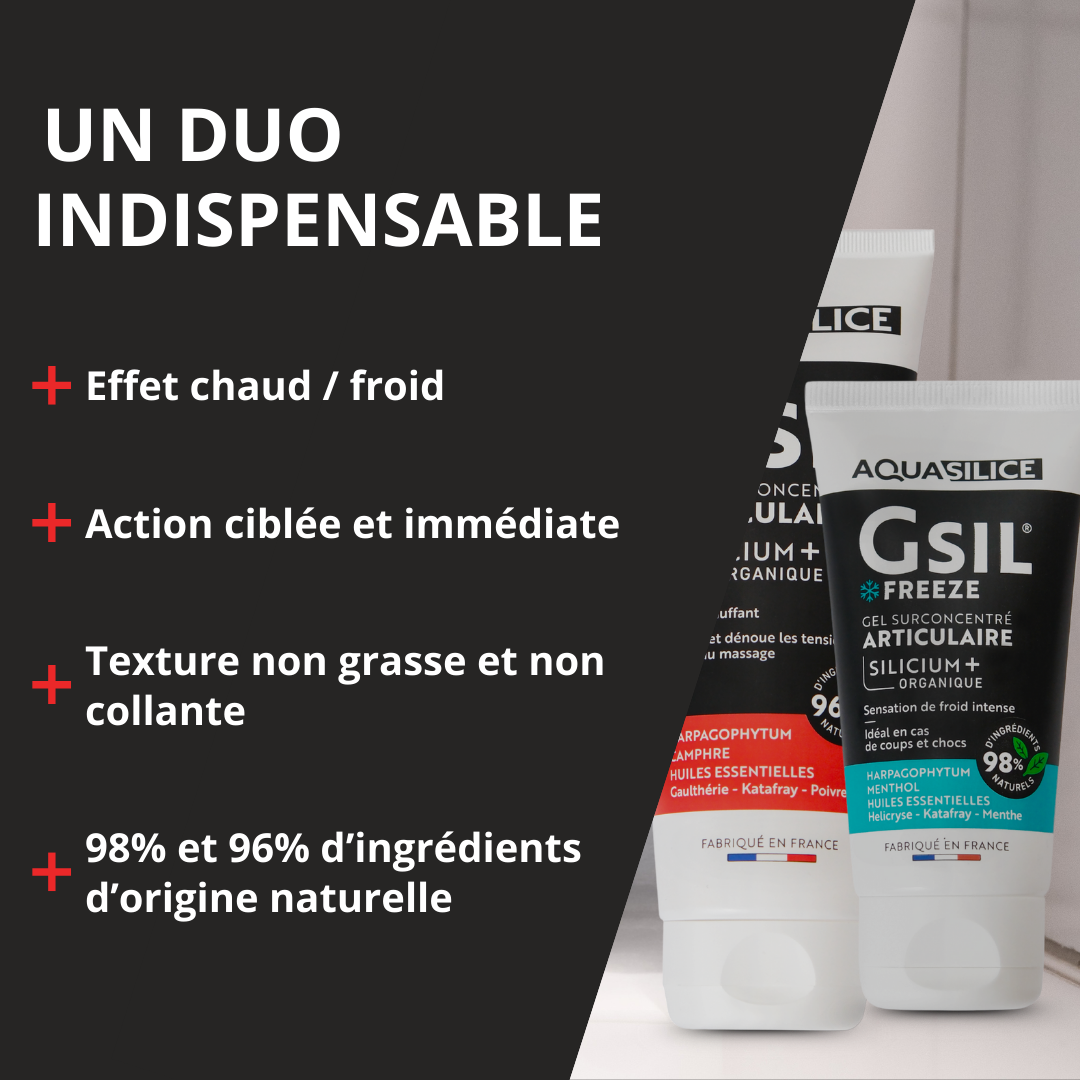 Engagements du Duo indispensable articulations et muscles GSIL