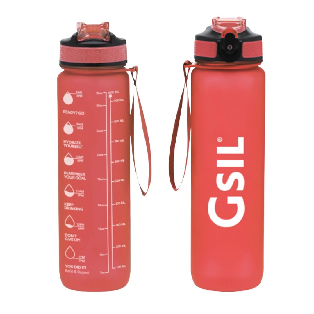 Gourde Sport Motivationnelle Graduée 1L