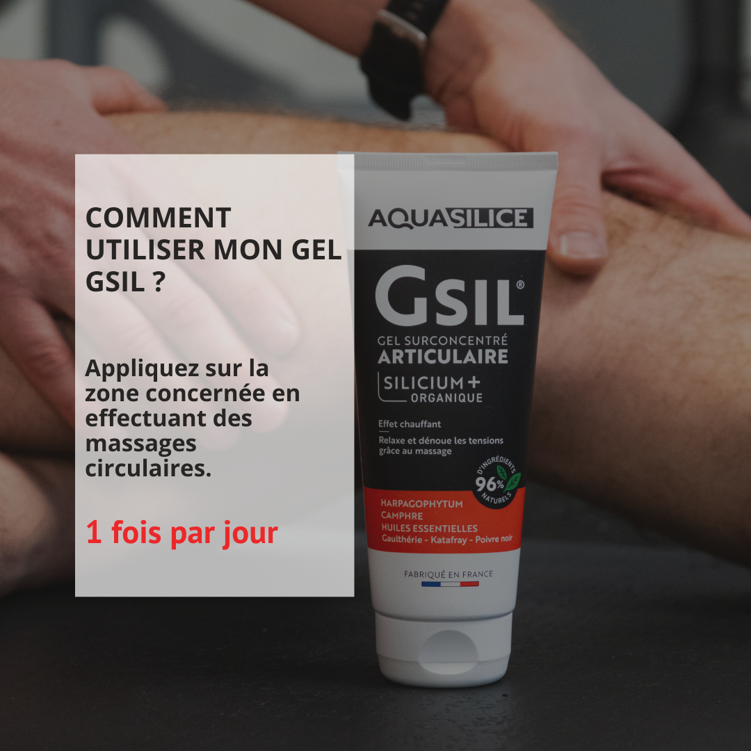 Posologie et cure du Gel chauffant articulations & muscles GSIL