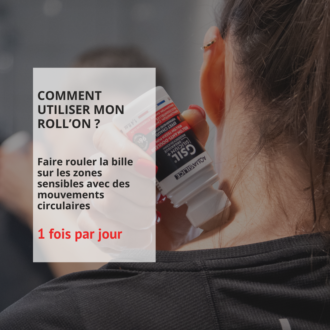 Posologie et cure du Roll'on chauffant articulations & muscles GSIL