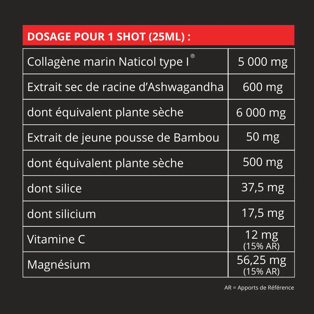Shot Articulation Booster - Collagène & Ashwaganda