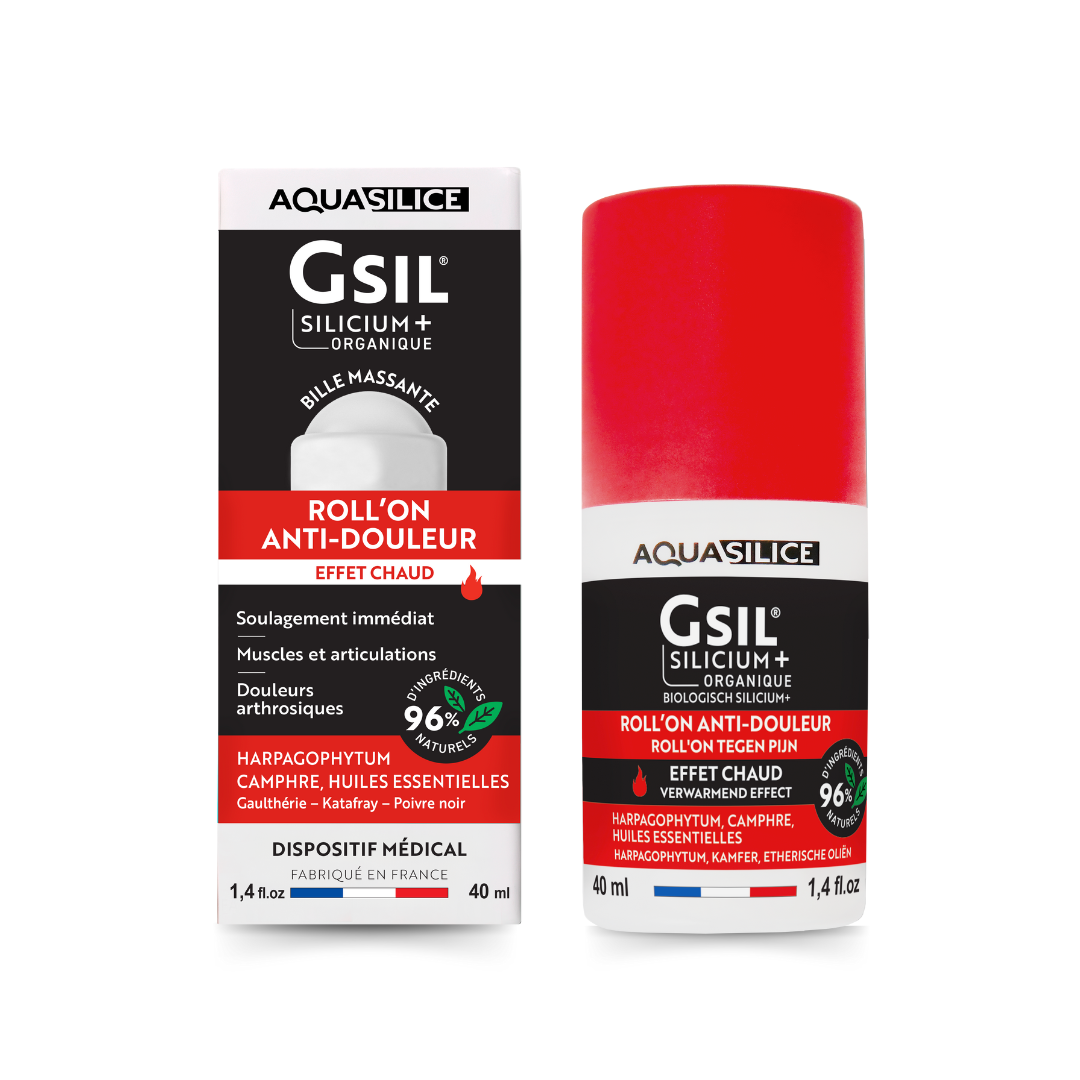 Roll'on chauffant articulations & muscles GSIL