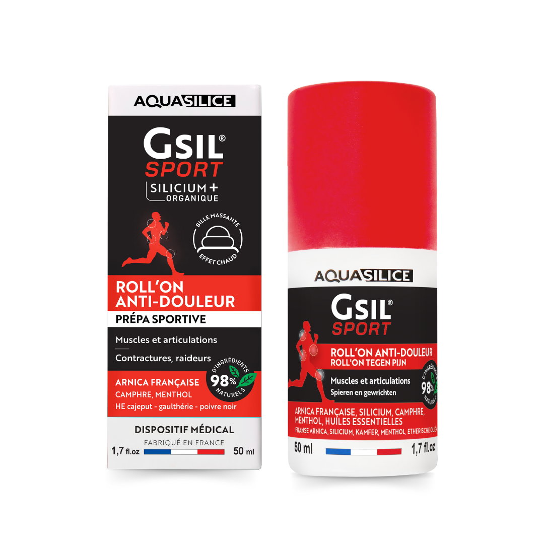 Roll on chauffant GSIL pour les muscles et les articulations - préparations sportives